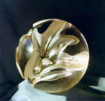 Crystal dream. 1990. Mountain crystal, jasper, topaz,  silver.