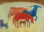  Small dog. 69,550. MDF, oil.1997.
