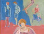 Pause. 70,555. canvas, oil. 1998.