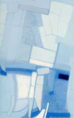 Annunciation sheet 1 paper acryl 80X50