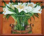 "Lilies"  2000, oil, 4050 cm