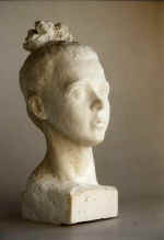 N.Kadykova, 3rd year Portrait from a model Supervised by Assoc. Prof. V.P.Starkov 